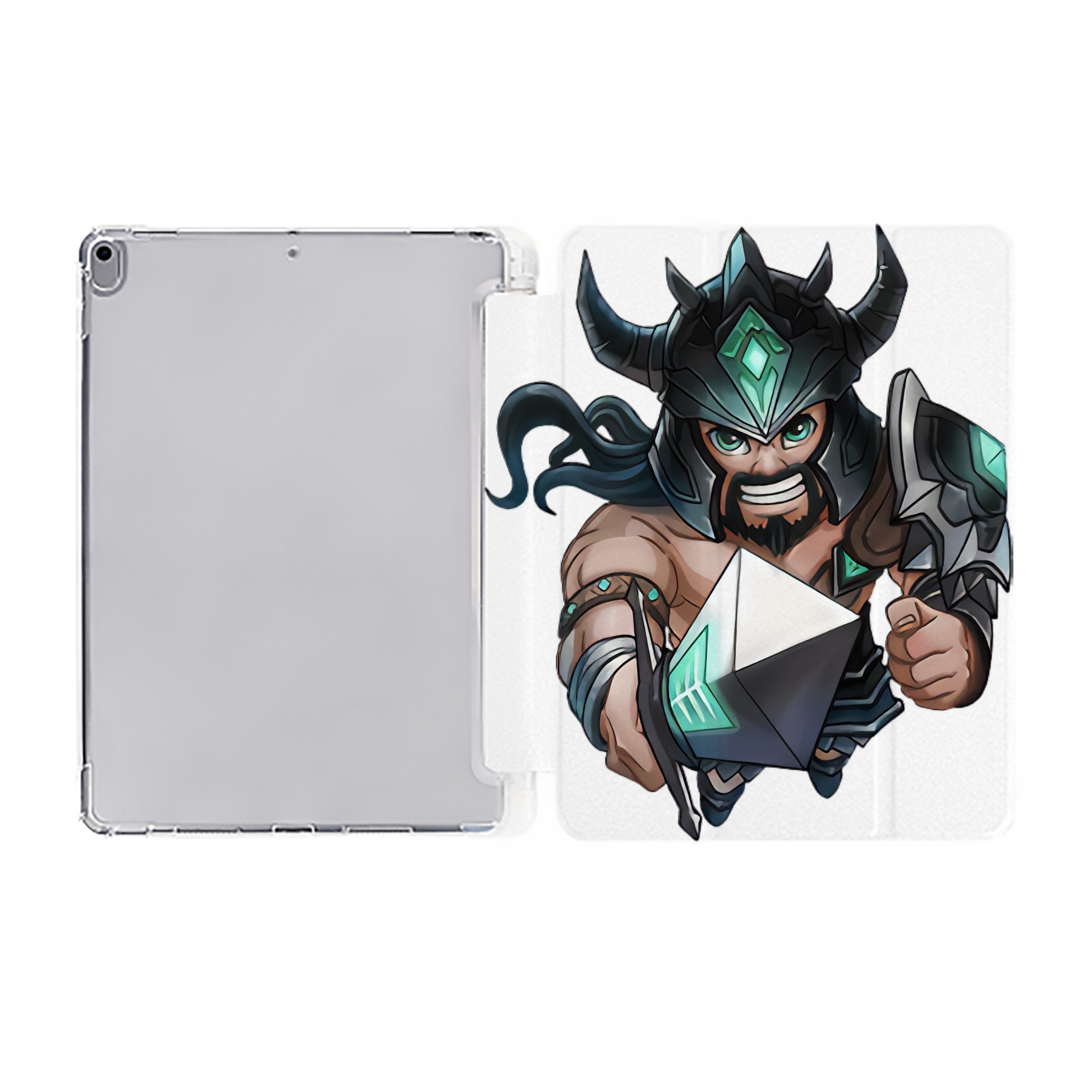 （画像用） リーグ・オブ・レジェンド League of Legends LOL IPad ケース ペン収納付き 三つ折りスタンド PUレザー×シリコン 対応機種9.5/10.5/10.9インチ